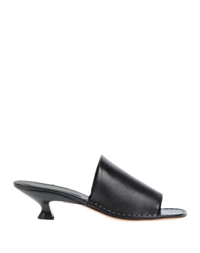 Tod's Sandals In Black