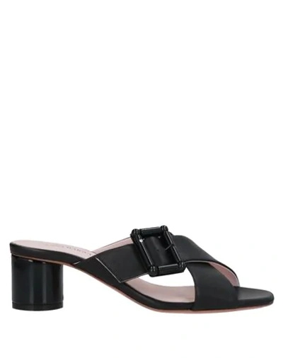 Anna Baiguera Sandals In Black