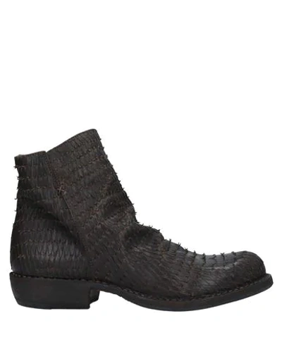 Fiorentini + Baker Ankle Boots In Dark Brown