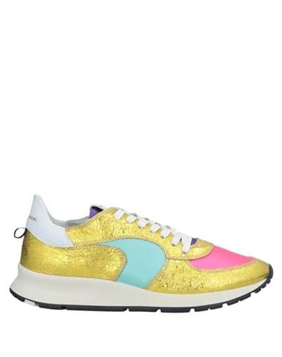 Philippe Model Sneakers In Yellow