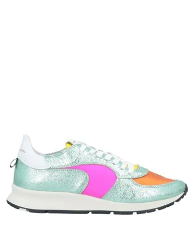 Philippe Model Sneakers In Light Green