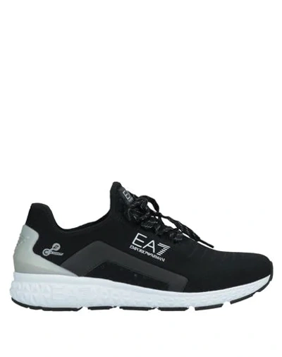 Ea7 Sneakers In Black