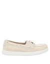 Geox Loafers In Beige