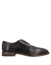 Moma Lace-up Shoes In Dark Brown