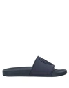 Giorgio Armani Sandals In Blue