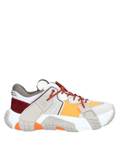 Valentino Garavani Sneakers In Orange