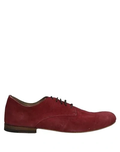Fiorentini + Baker Lace-up Shoes In Maroon