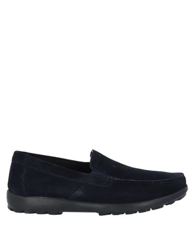 Geox Loafers In Dark Blue