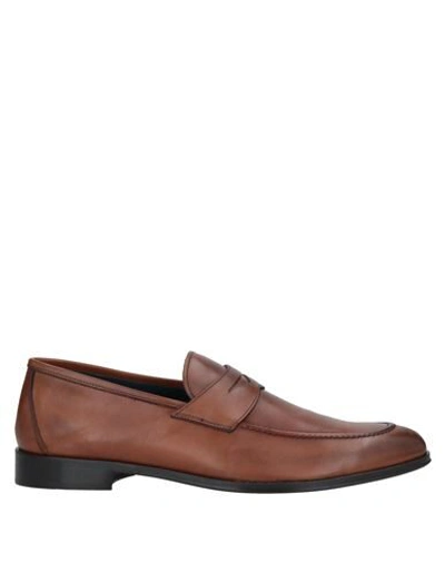 Alexander Trend Loafers In Tan