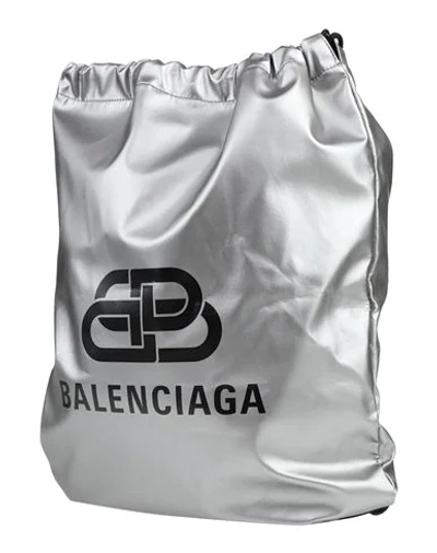 Balenciaga Backpacks & Fanny Packs In Silver