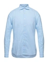 Tintoria Mattei 954 Shirts In Blue
