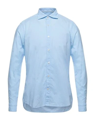 Tintoria Mattei 954 Shirts In Blue
