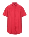 Armani Exchange Shirts In Red