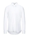 Xacus Solid Color Shirt In White