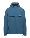 Carhartt Jackets In Pastel Blue
