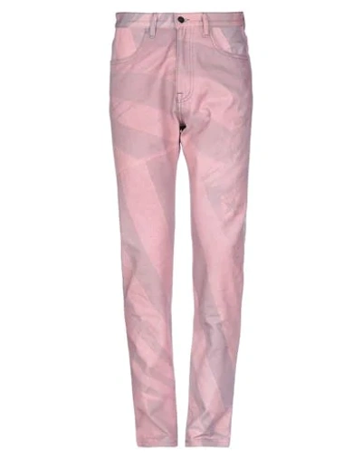 424 Fourtwofour Jeans In Pastel Pink