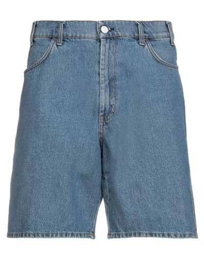 Amish Denim Bermudas In Blue