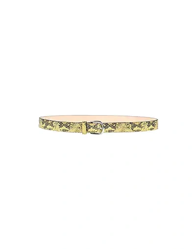 Isabel Marant Belts In Yellow