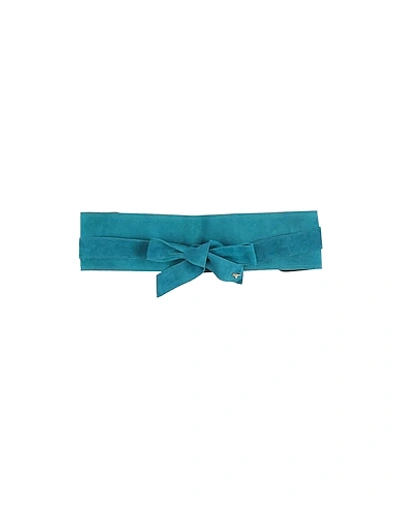 Patrizia Pepe Belts In Deep Jade