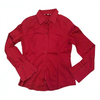 Pre-owned Marella Shirt In Burgundy
