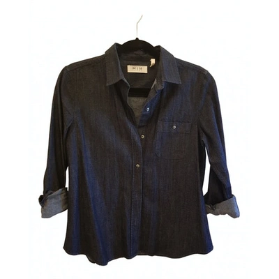 Pre-owned M.i.h. Jeans Shirt In Navy