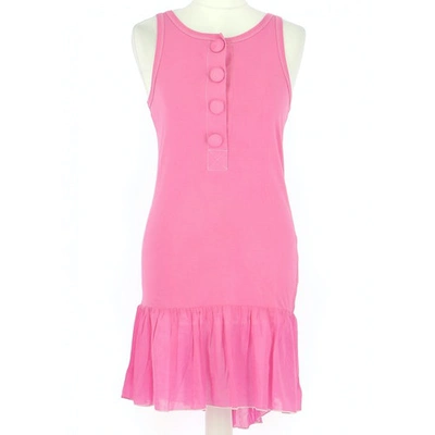 Pre-owned Manoush Mini Dress In Pink