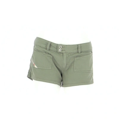 Pre-owned Diesel Grey Cotton Shorts