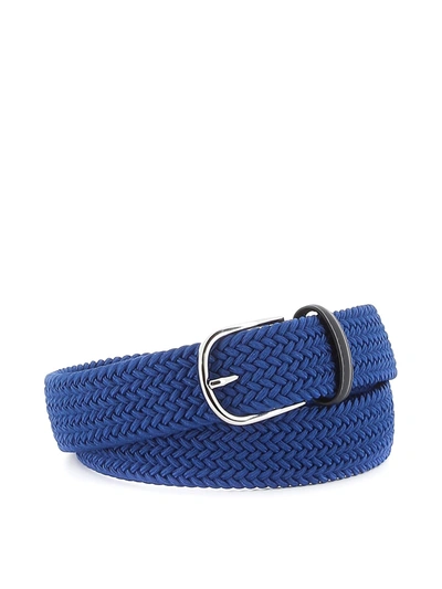 Anderson's Elastic Belt In Blue