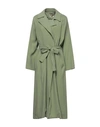Momoní Overcoats In Military Green