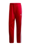 Adidas Originals Red Adicolor Classics Primeblue Sst Track Pants In Scarle/whi