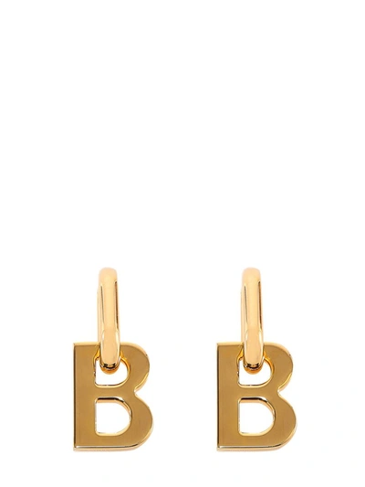 Balenciaga Golden Earrings