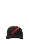 FENDI FENDI FF MOTIF KNITTED PANEL BASEBALL CAP