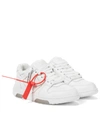 OFF-WHITE OUT OF OFFICE LEATHER SNEAKERS,P00528667