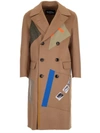 RAF SIMONS RAF SIMONS X STERLING RUBY DOUBLE FACED COAT