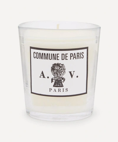 Astier De Villatte Commune De Paris Scented Candle 260g In Clear