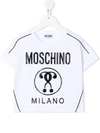 MOSCHINO EMBOSSED LOGO T-SHIRT