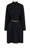 Givenchy Chemisier With Chain Belt In Black