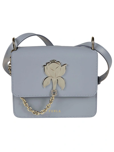 Furla Mini Tuberosa Crossbody Bag In Ivory