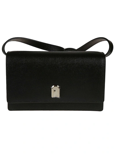 Furla Mini 1927 Crossbody Bag In Black