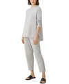 EILEEN FISHER ORGANIC TAPERED ANKLE PANTS