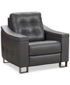 Pulaski Parker Matching Chair With Power Motion Recline In Grey