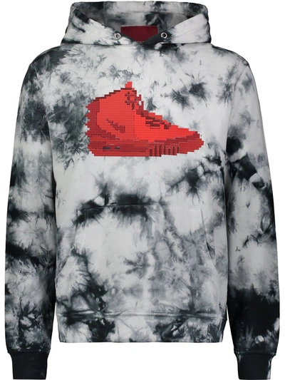 Mostly Heard Rarely Seen 8-bit Sneaker Tie-dye Hoodie In Black