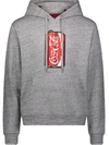 Mostly Heard Rarely Seen 8-bit Soda Print Hoodie In Grey
