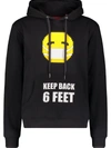 Mostly Heard Rarely Seen 8-bit Graphic Print Hoodie In Black