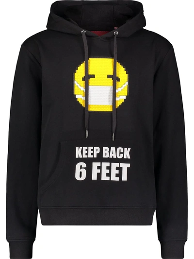 Mostly Heard Rarely Seen 8-bit Graphic Print Hoodie In Black