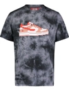 Mostly Heard Rarely Seen 8-bit Sneaker Tie-dye T-shirt In Black