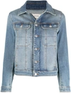 Zadig & Voltaire Kioky Band Of Sisters Denim Jacket In Blue