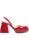 NODALETO BULLA JONES PATENT-LEATHER PUMPS