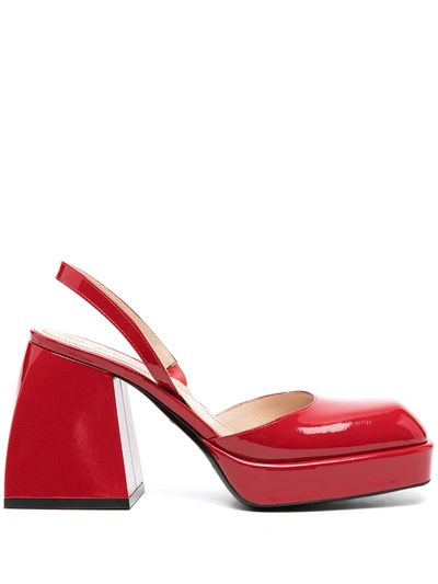 Nodaleto Bulla Jones Patent-leather Pumps In Red