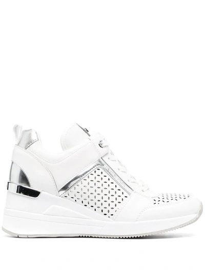 Michael Michael Kors Georgie Low-top Sneakers In White